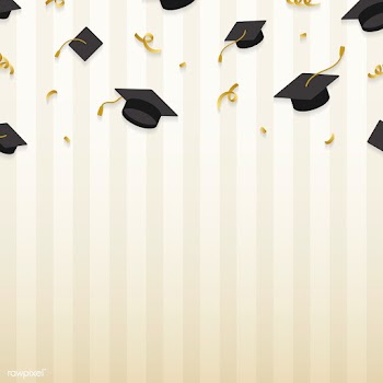 Graduation hats frame | Free stock vector - 575234