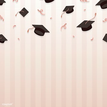 Graduation hats frame | Free stock vector - 575236