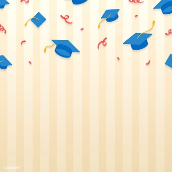 Graduation hats frame | Free stock vector - 575237