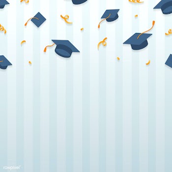 Graduation hats frame | Free stock vector - 575241