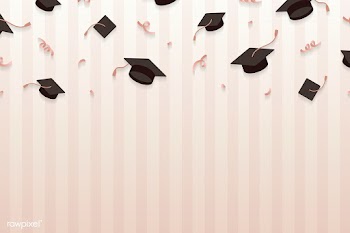 Graduation hats frame | Free stock vector - 575256