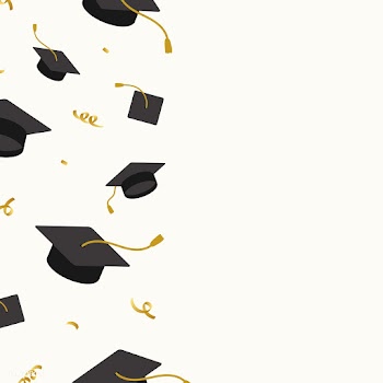 Graduation hats frame | Free stock vector - 575259