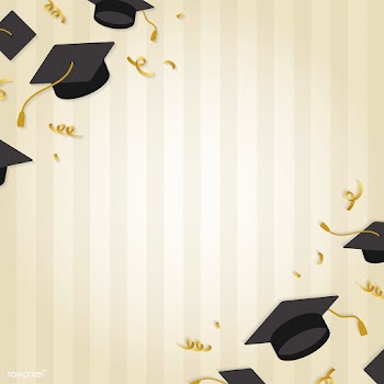 Graduation hats frame | Free stock vector - 575260