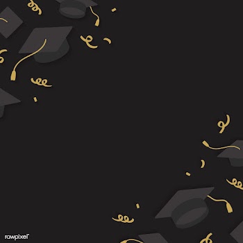 Graduation hats frame | Free stock vector - 575262