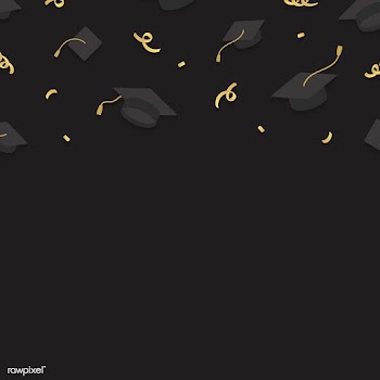 Graduation hats frame | Free stock vector - 575263