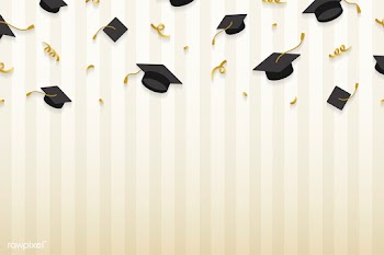 Graduation hats frame | Free stock vector - 575264