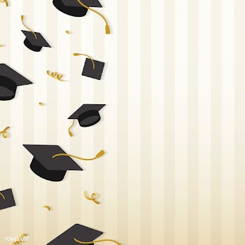 Graduation hats frame | Free stock vector - 575266