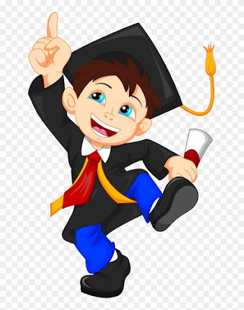 Graduation Kids Cartoon