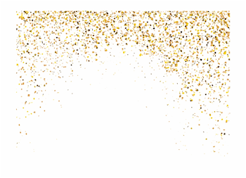 graduation #party #freetoedit - Gold Particles Transparent ...