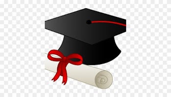 Graduation Sunday - Graduation Cap And Diploma Cartoon