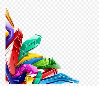 Graffiti Drawing Street art Illustration - Colorful city background material 