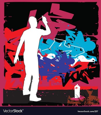 Grafitti vector image
