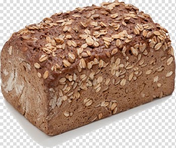 Graham bread Pumpernickel Rye bread Pumpkin bread Brown bread, bread transparent background PNG clipart