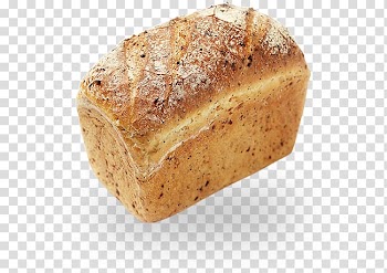 Graham bread Pumpkin bread Banana bread Bakery, poppy seedlings transparent background PNG clipart
