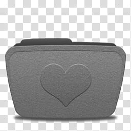 Grain Folders, gray heart illustration transparent background PNG clipart