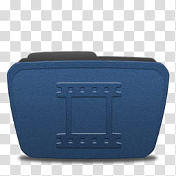 Grain Folders, rectangular blue metal frame transparent background PNG clipart