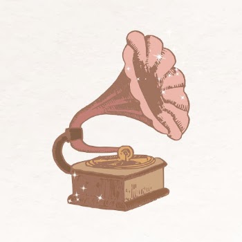 Gramophone aesthetic clipart, record player | Free PSD Illustration - rawpixel