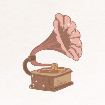 Gramophone collage element, record player | Free Vector Illustration - rawpixel
