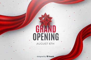 Grand opening Free Vector