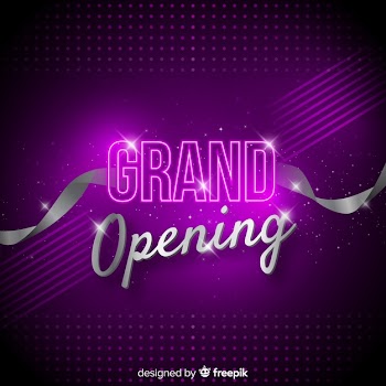 Grand opening Free Vector