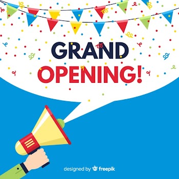 Grand opening Free Vector