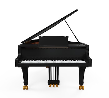 Grand Piano Isolated