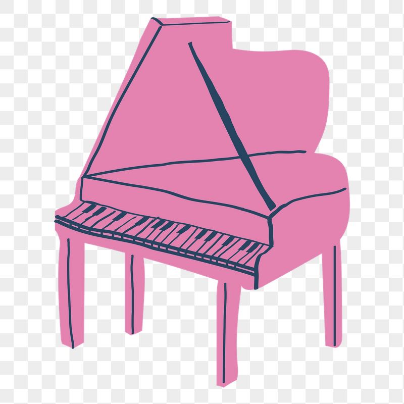 Grand piano png sticker, musical | Free PNG Illustration - rawpixel