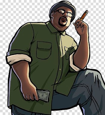 Grand Theft Auto: San Andreas Grand Theft Auto V Grand Theft Auto: Vice City Grand Theft Auto IV Big Smoke, no smoking transparent background PNG clipart