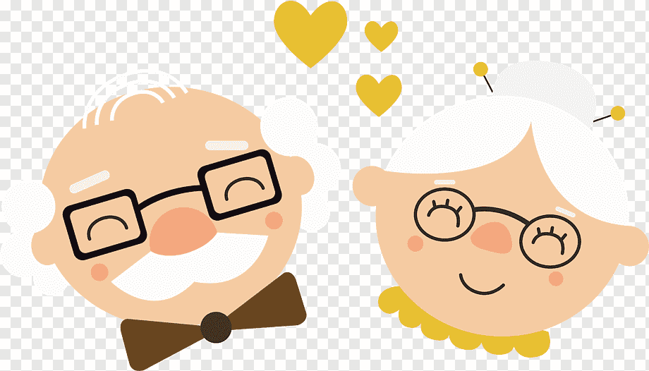 grandfather and grandmother, Grandparent Adobe Illustrator, Happy grandparents, child, text, happy Birthday Vector Images png