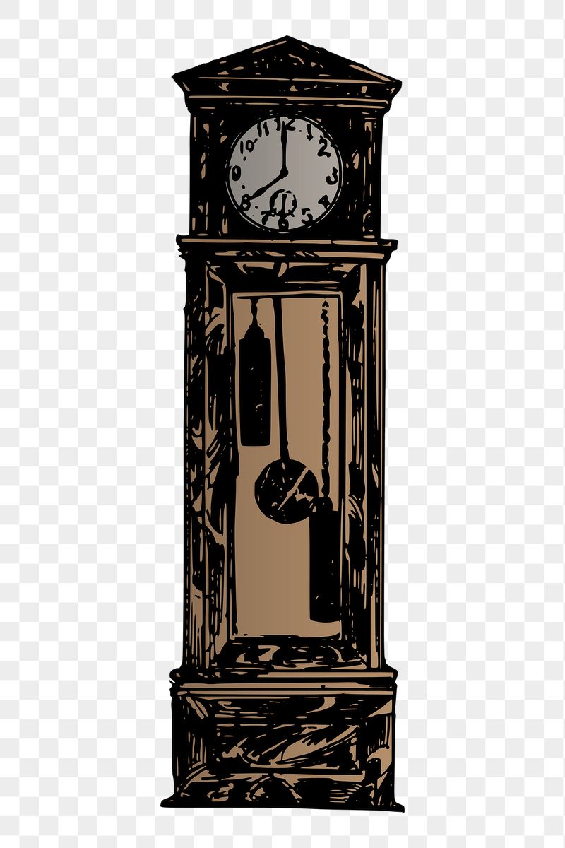 Grandfather clock  png sticker | Free PNG - rawpixel