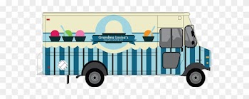 Grandma Louisas Italian Water Ice Food Truck - Food Truck Graphic Png