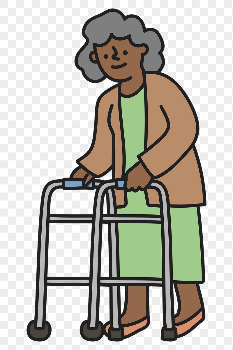 Grandmother png sticker, African American | Free PNG Illustration - rawpixel