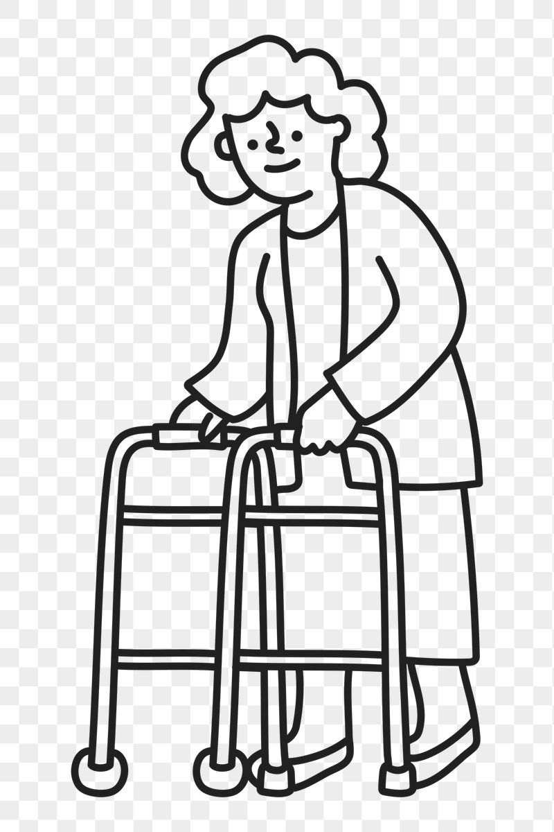 Grandmother png sticker, senior woman, | Free PNG Illustration - rawpixel