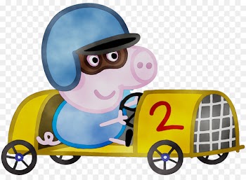 Grandpa Pig Granny Pig George Pig Mummy Pig -  