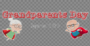 Grandparents Day Transparent Image