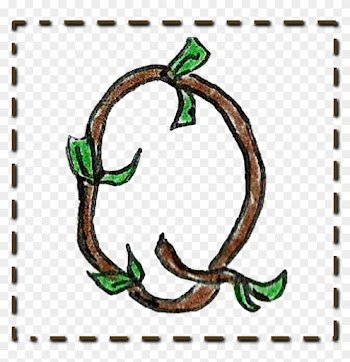 Granny Enchanteds Blog Twigs And Leaves Free Scrapbook - Letter