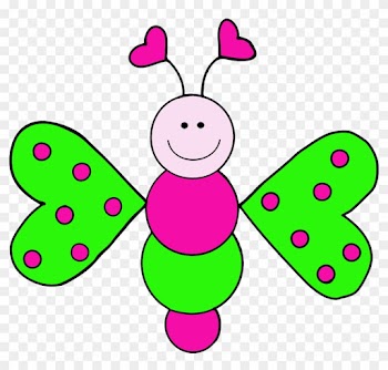 Granny Goes To School - Cute Insect Clipart