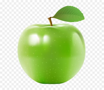 Granny Smith Green - Green apple PNG 
