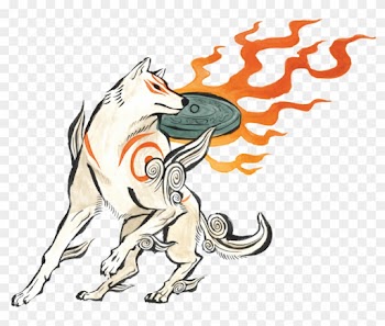 Granted, She's Not Really A Dog Or A Wolf And More - Amaterasu Dog