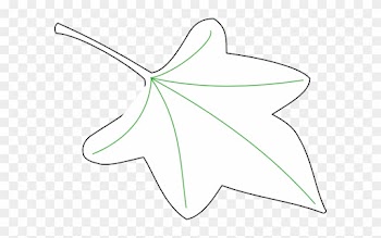Grape Leaf Clip Art At Clker Com Vector Clip Art Online - Grapes Leaf Template