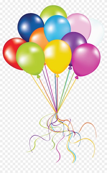Grape Of Balloons - Balloon Png