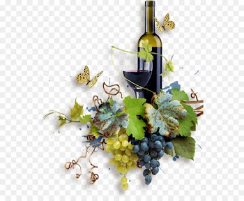 Grape, Wine, White Wine, Bottle PNG