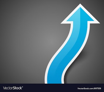  					Graph arrow move up background eps vector&nbsp;image														