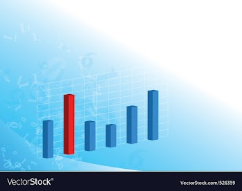 Graph vector image