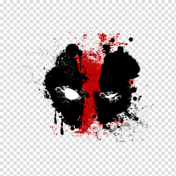 Graphic Art Paint Design Deadpool Painting
