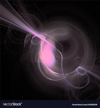 graphic black and purple space star system
