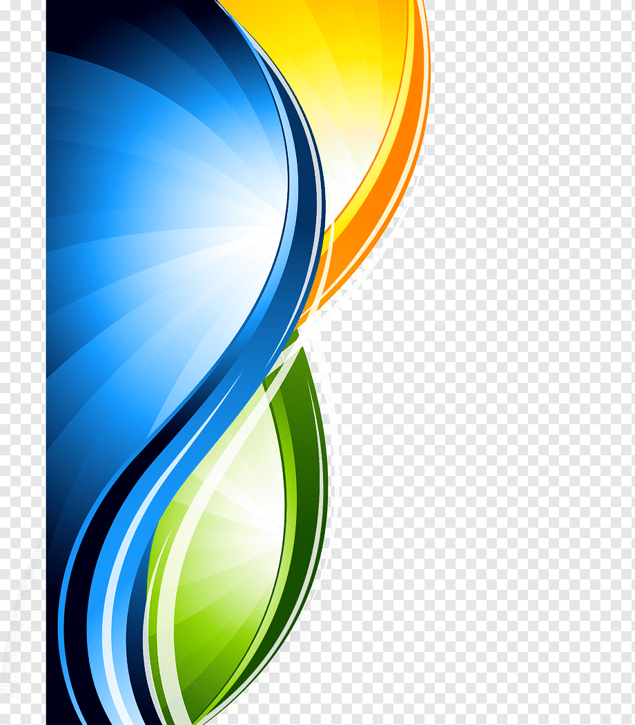 Graphic design, Abstract lines background material, yellow, green, and blue logo, blue, computer Wallpaper, happy Birthday Vector Images png