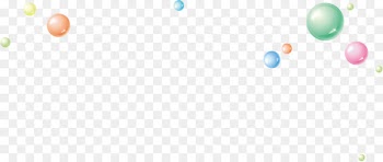Graphic design Brand Pattern - Cartoon color floating bubbles 