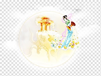 Graphic design Character Illustration, Chang E transparent background PNG clipart