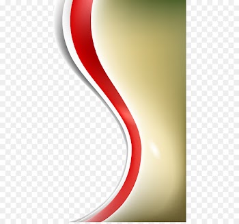 Graphic design Curve - Three-dimensional  gradation curve pattern shading card 